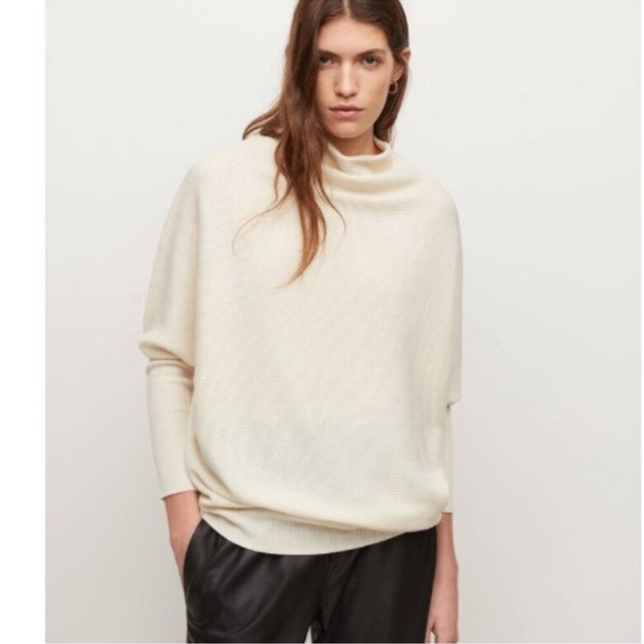 NWT All saints Ridley Jumper in Chalk White Medium - Picture 1 of 10